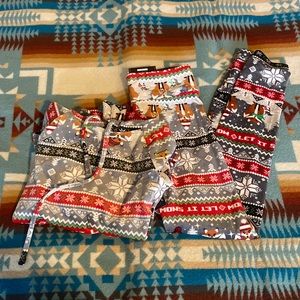 Let it Snow Fox High-waist Sweatpants Set